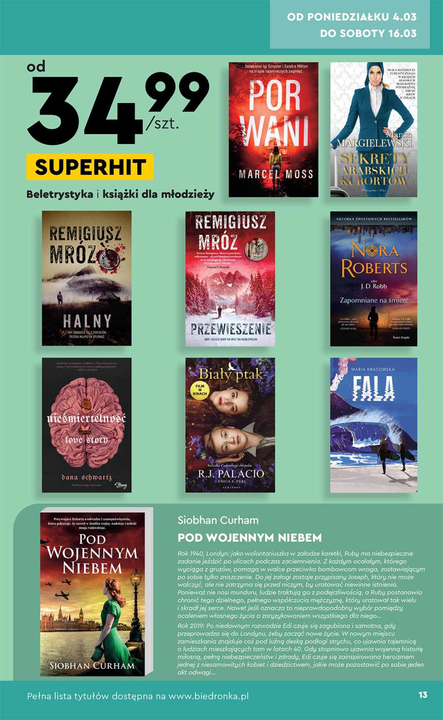 Gazetka promocyjna Biedronka str. 13