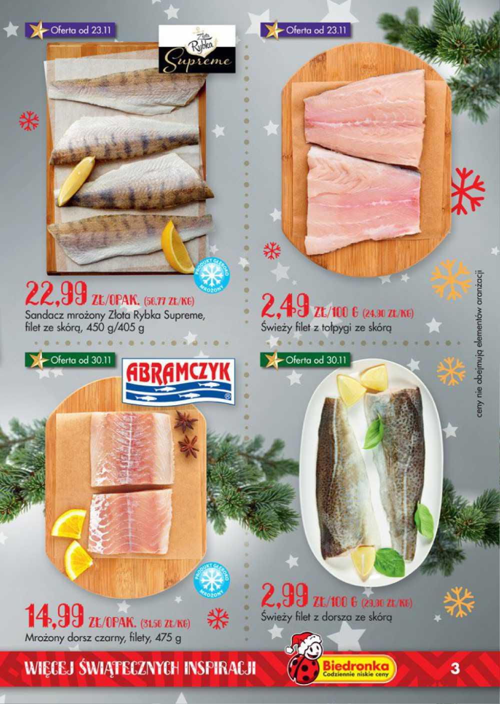 Gazetka promocyjna Biedronka str. 3