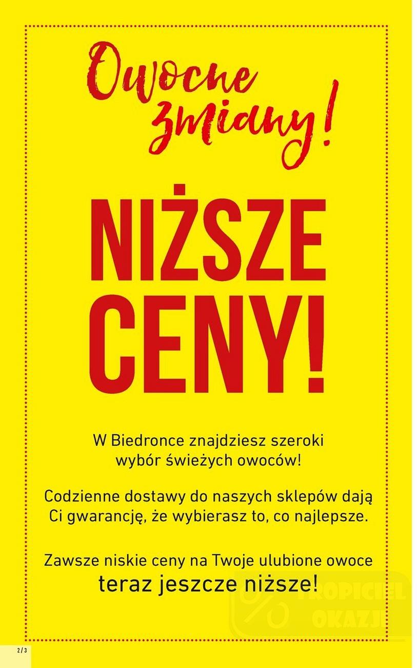 Gazetka promocyjna Biedronka str. 2