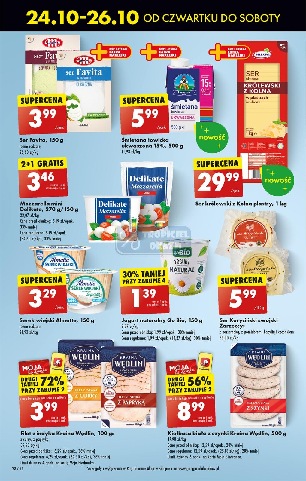 Gazetka promocyjna Biedronka str. 28