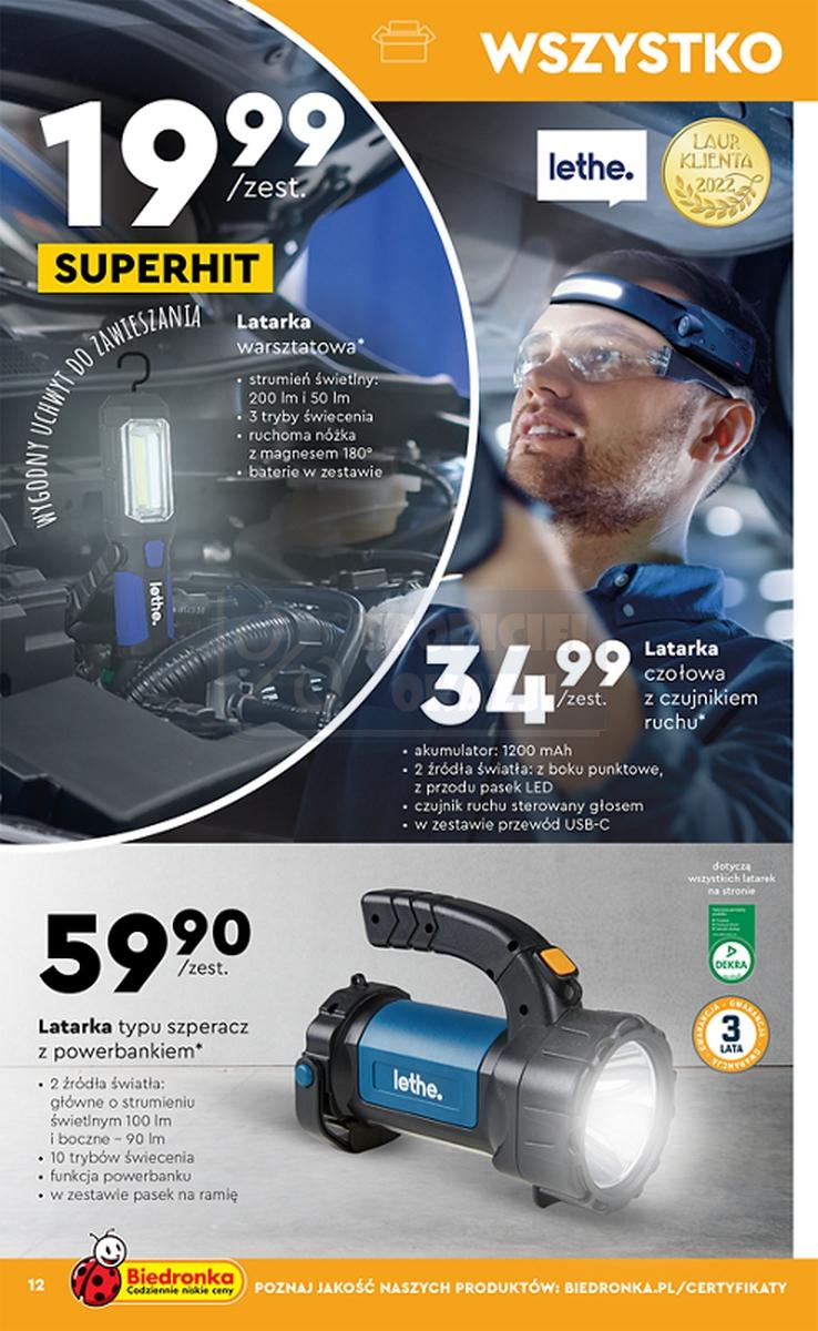 Gazetka promocyjna Biedronka str. 12