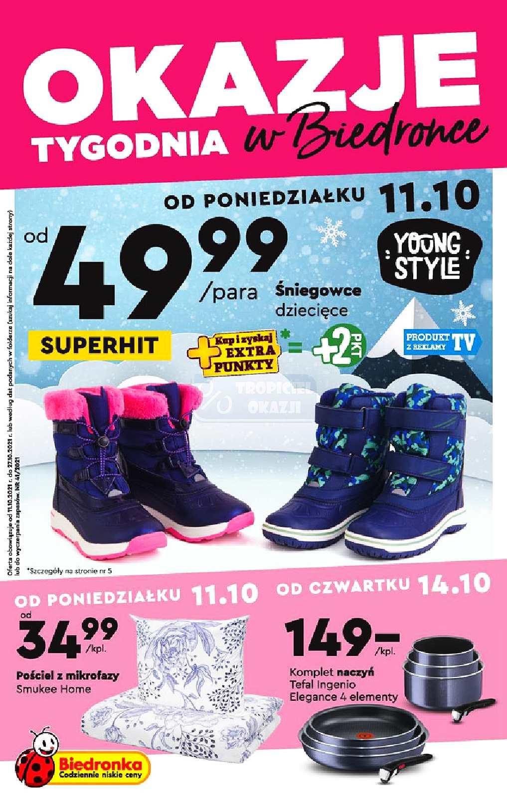 Gazetka promocyjna Biedronka str. 1