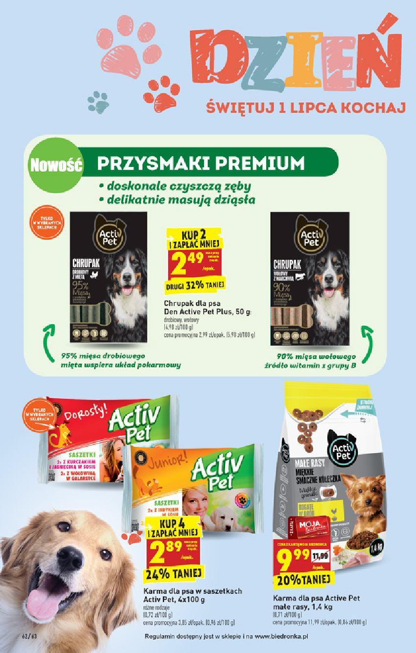 Gazetka promocyjna Biedronka str. 62