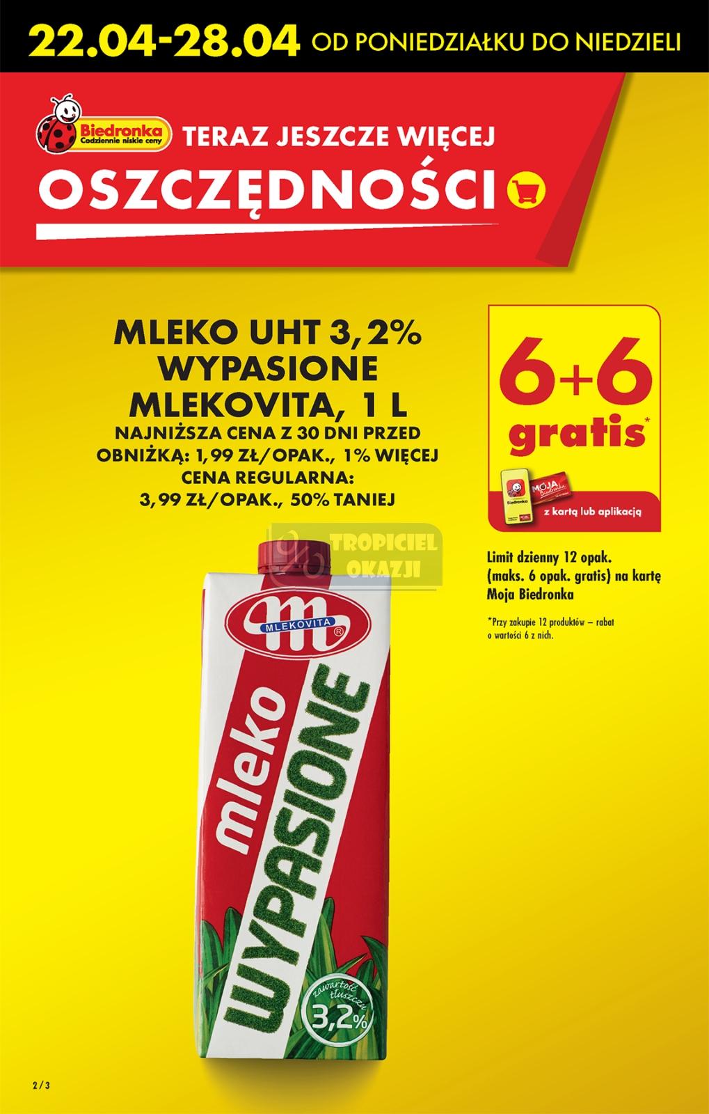 Gazetka promocyjna Biedronka str. 2