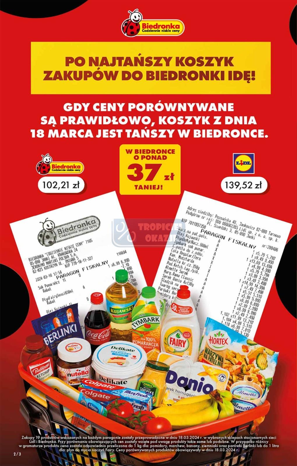 Gazetka promocyjna Biedronka str. 2