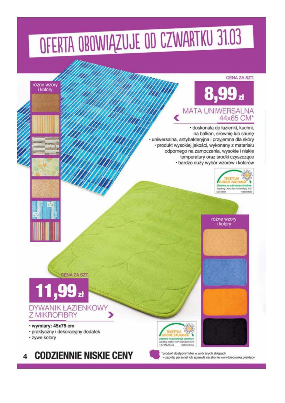 Gazetka promocyjna Biedronka str. 4