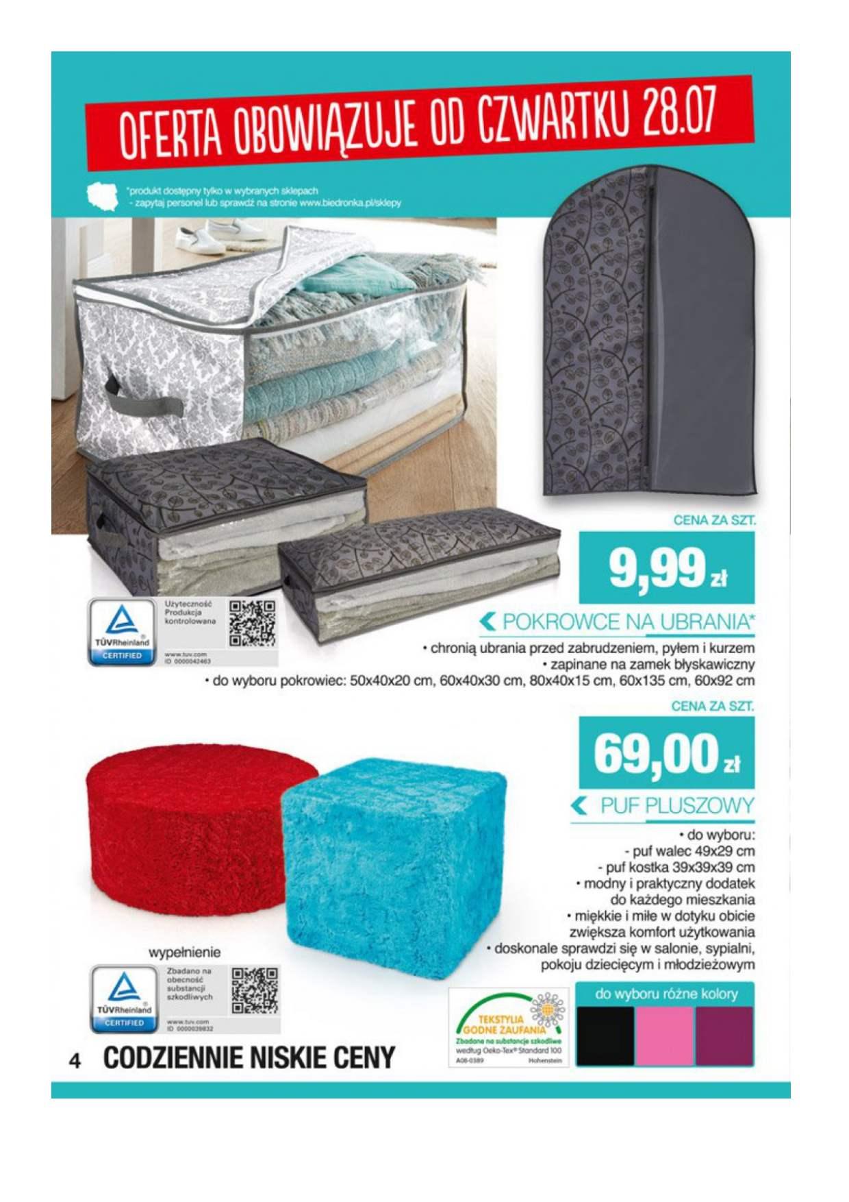 Gazetka promocyjna Biedronka str. 4