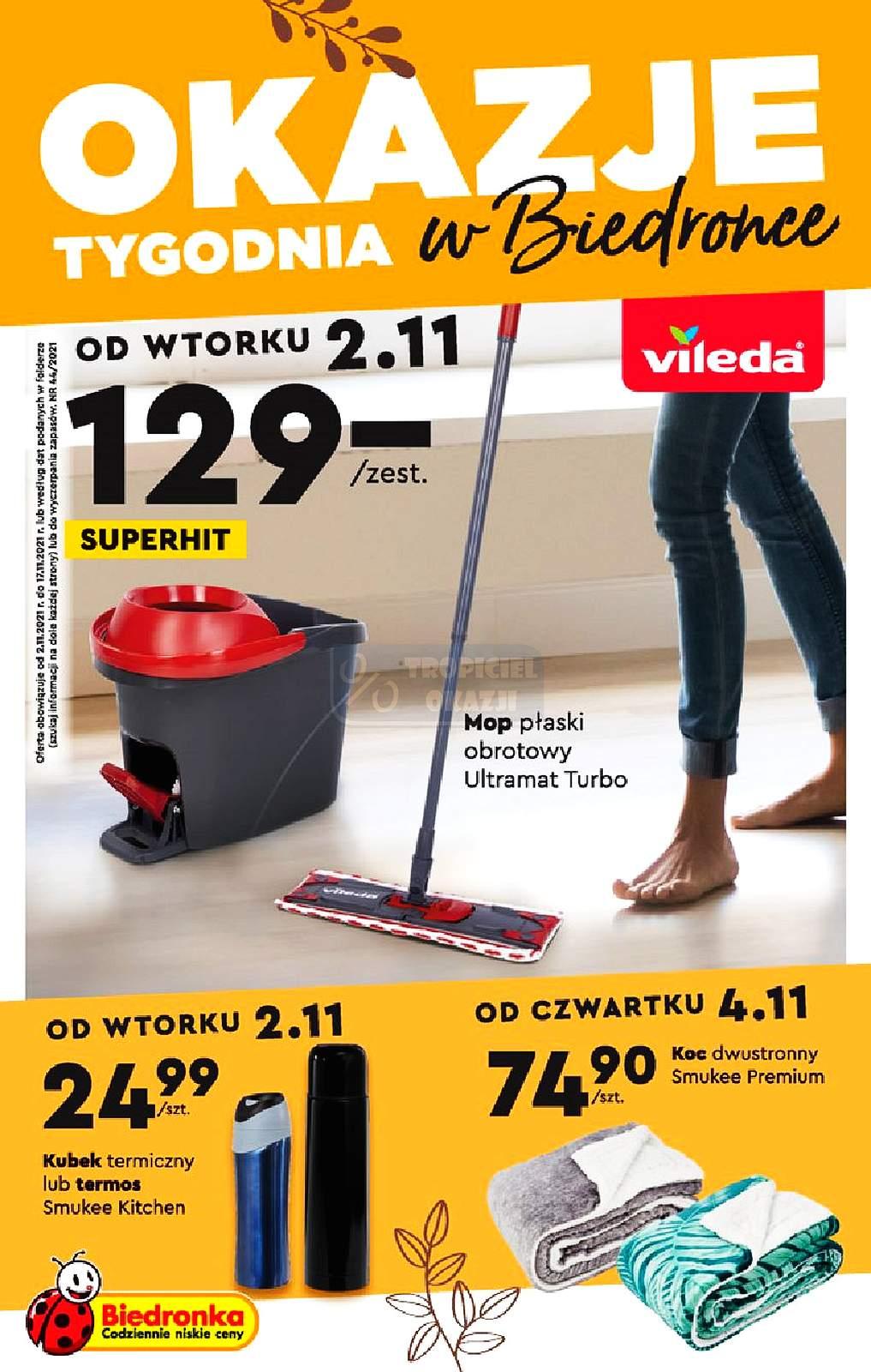 Gazetka promocyjna Biedronka str. 1