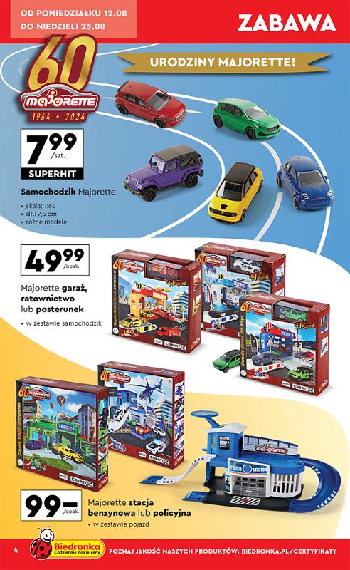 Gazetka promocyjna Biedronka str. 4