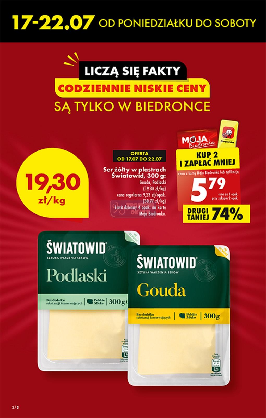 Gazetka promocyjna Biedronka str. 2