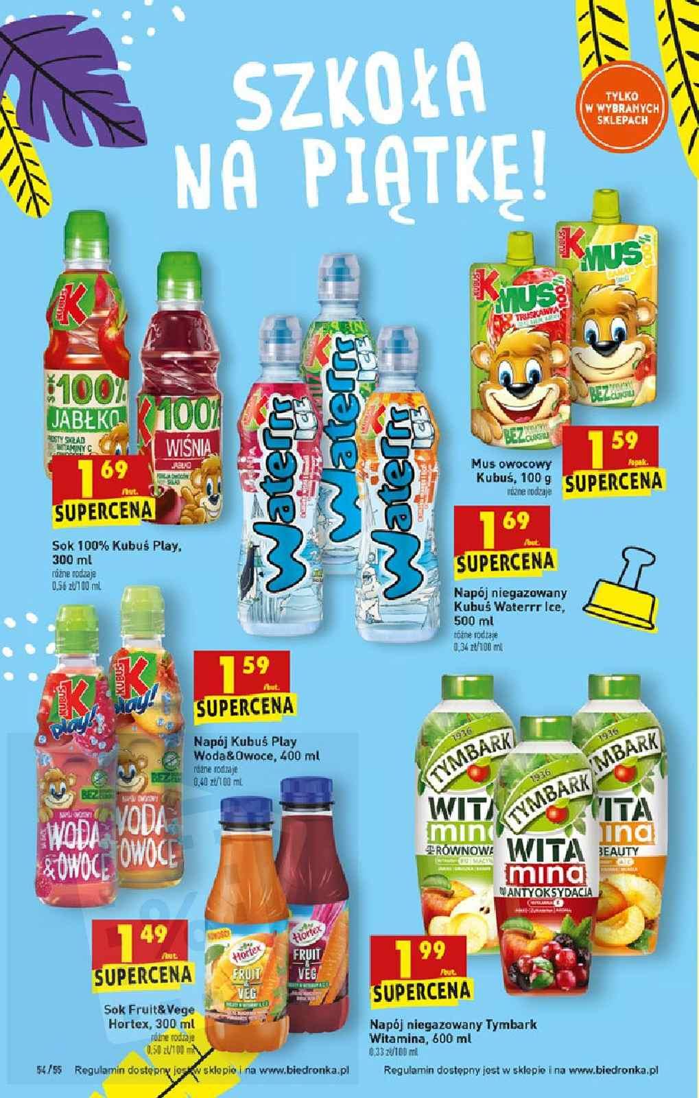 Gazetka promocyjna Biedronka str. 54