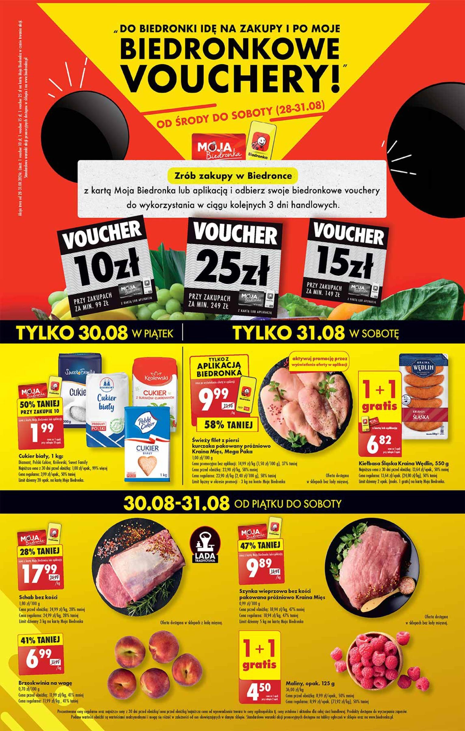 Gazetka promocyjna Biedronka str. 1