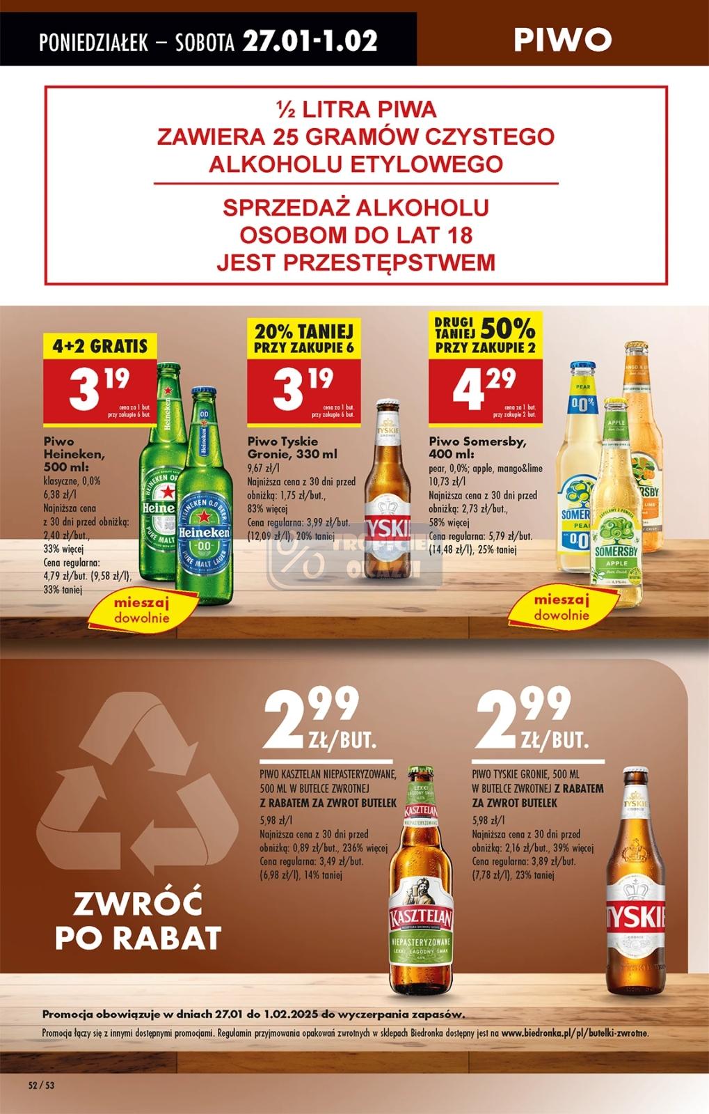 Gazetka promocyjna Biedronka str. 52