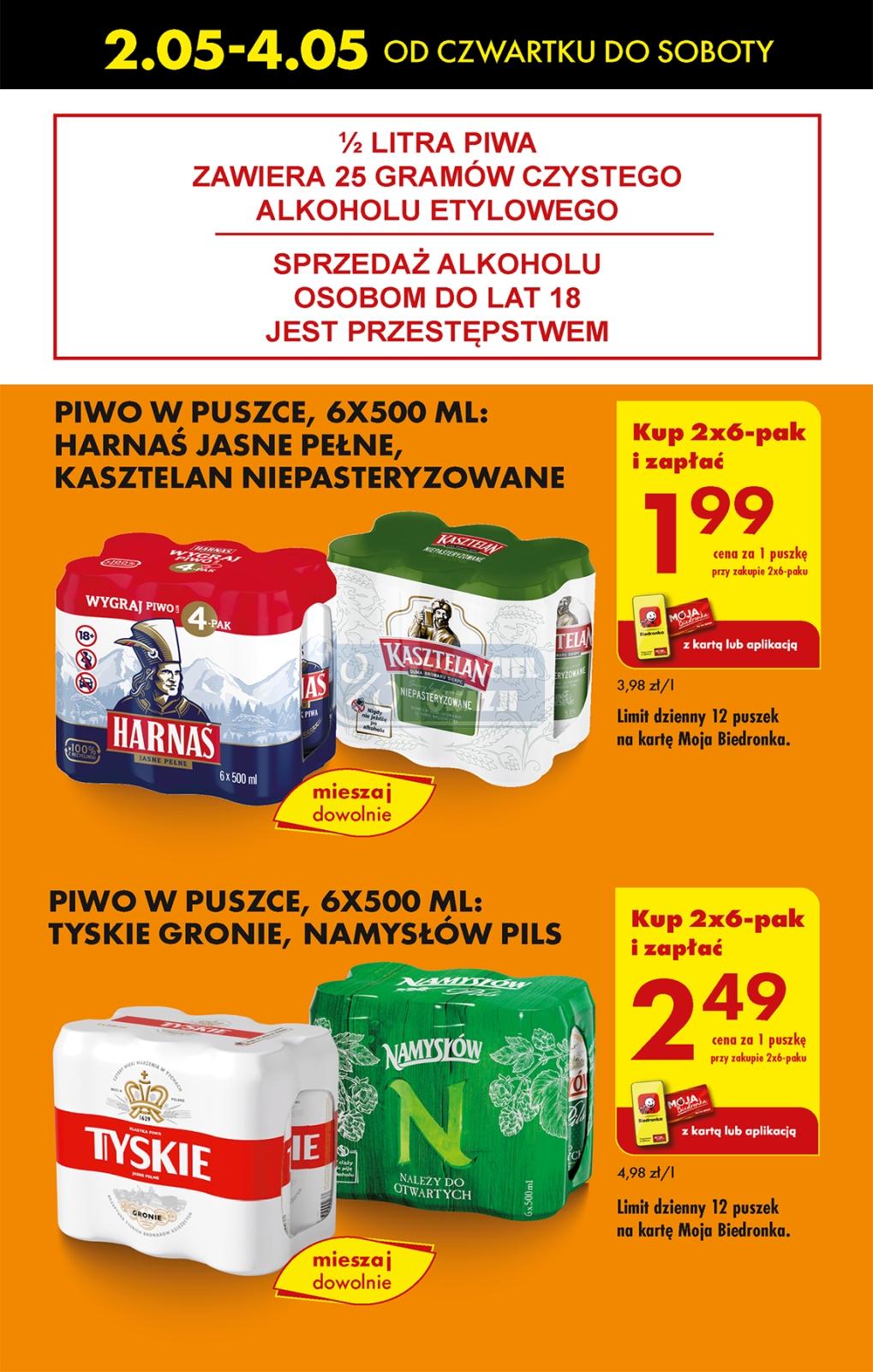 Gazetka promocyjna Biedronka str. 3