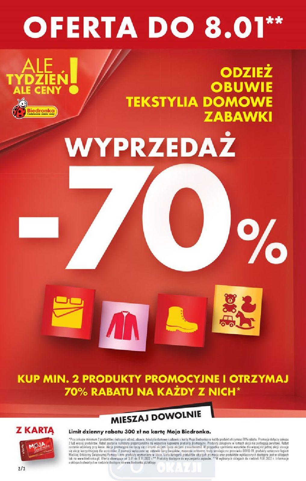 Gazetka promocyjna Biedronka str. 2