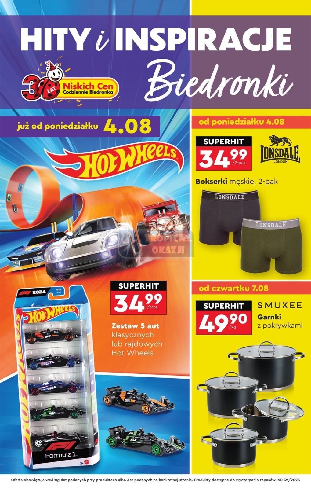 Gazetka promocyjna Biedronka str. 1