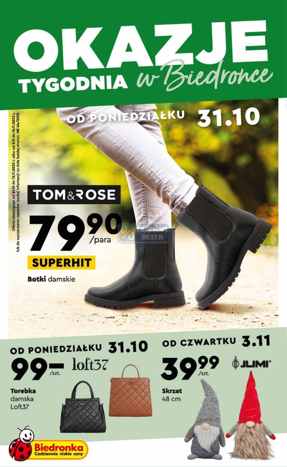 Gazetka promocyjna Biedronka str. 1