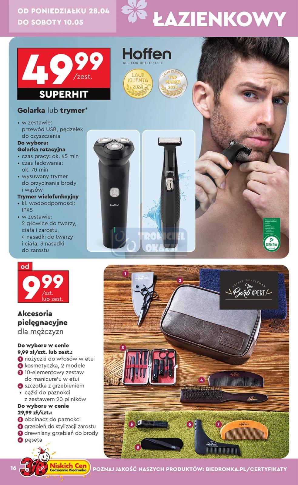 Gazetka promocyjna Biedronka str. 16