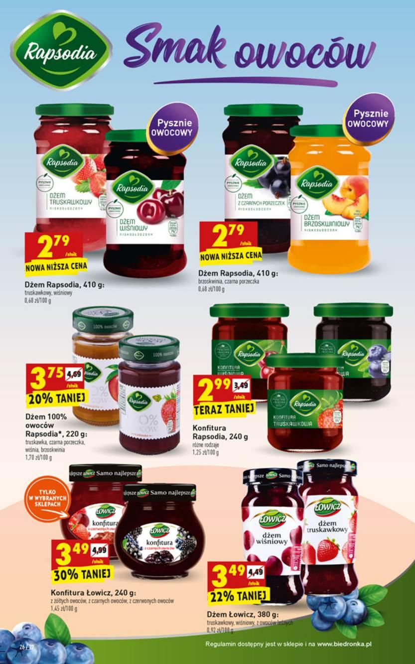 Gazetka promocyjna Biedronka str. 26