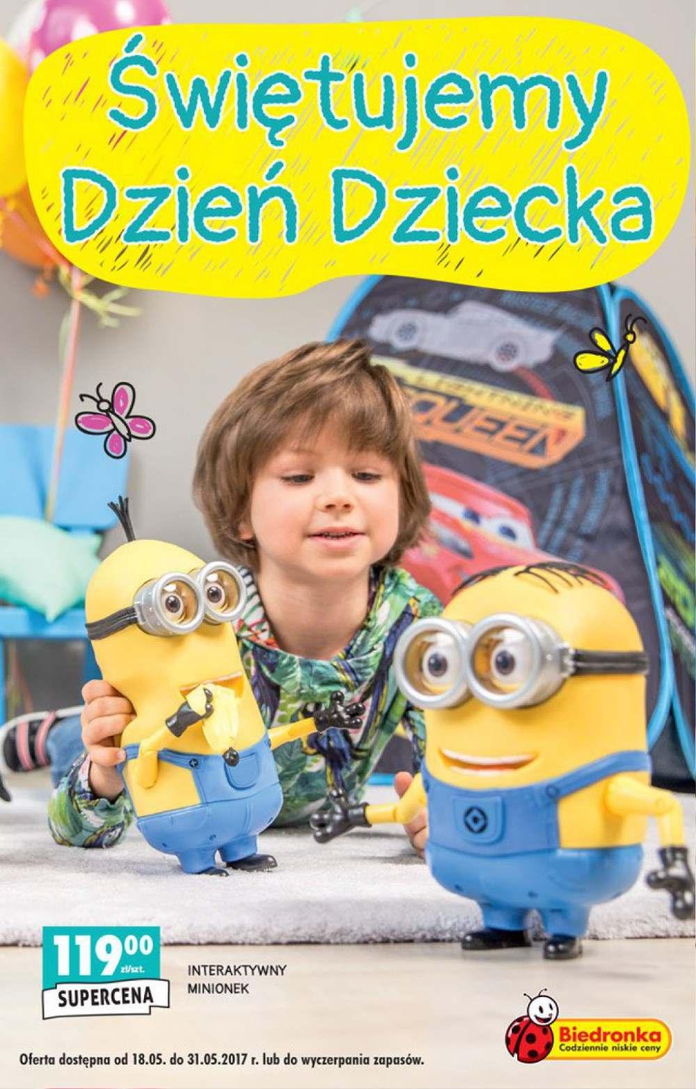 Gazetka promocyjna Biedronka str. 1