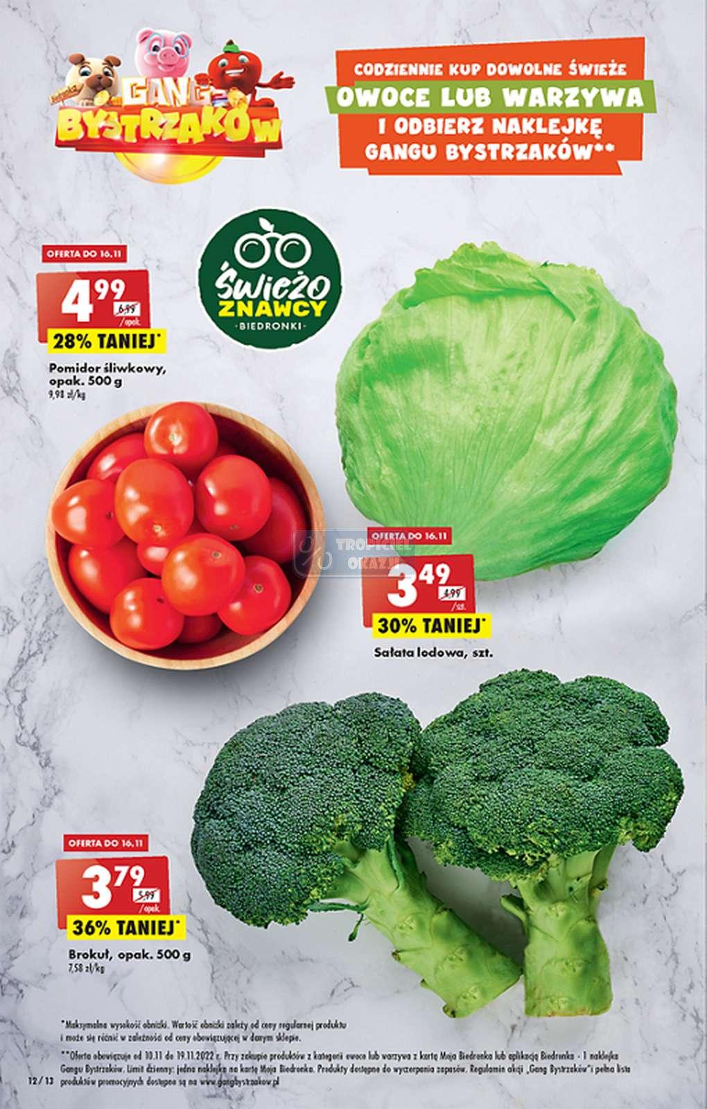 Gazetka promocyjna Biedronka str. 12