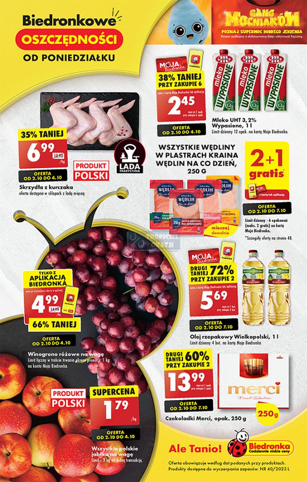 Gazetka promocyjna Biedronka str. 1