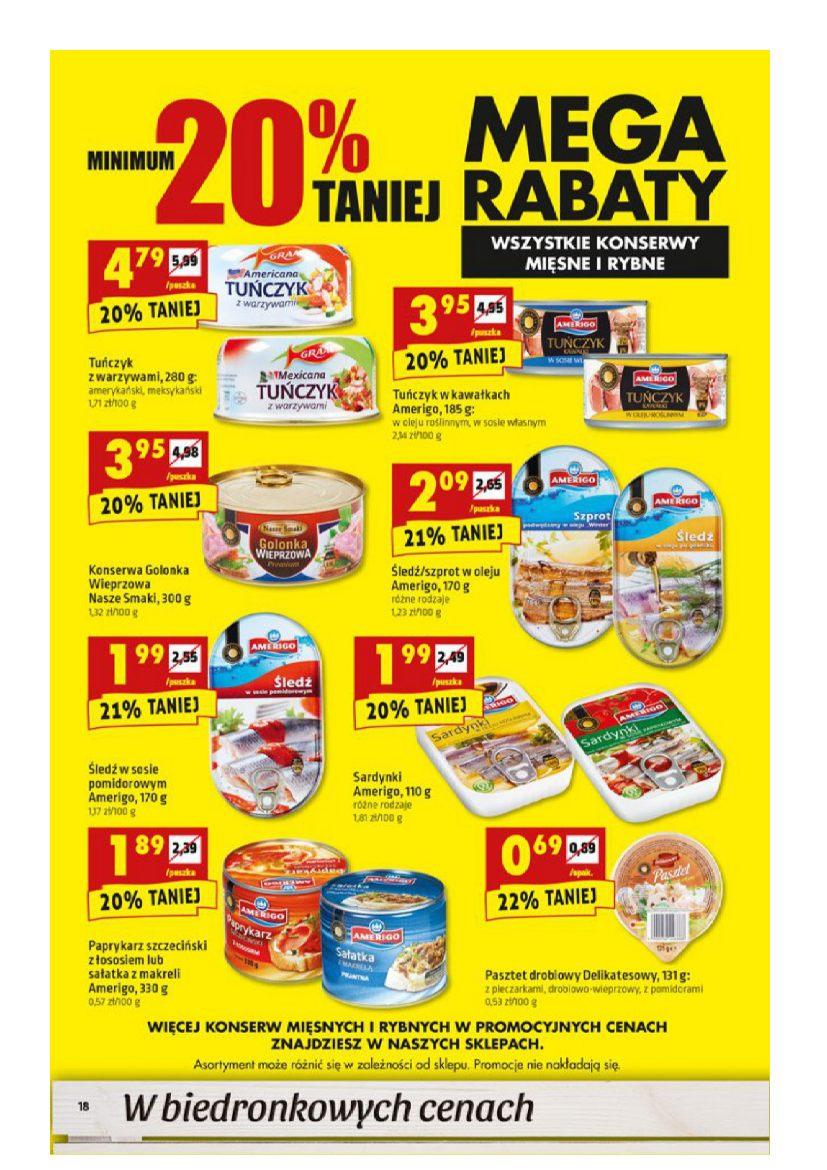 Gazetka promocyjna Biedronka str. 18