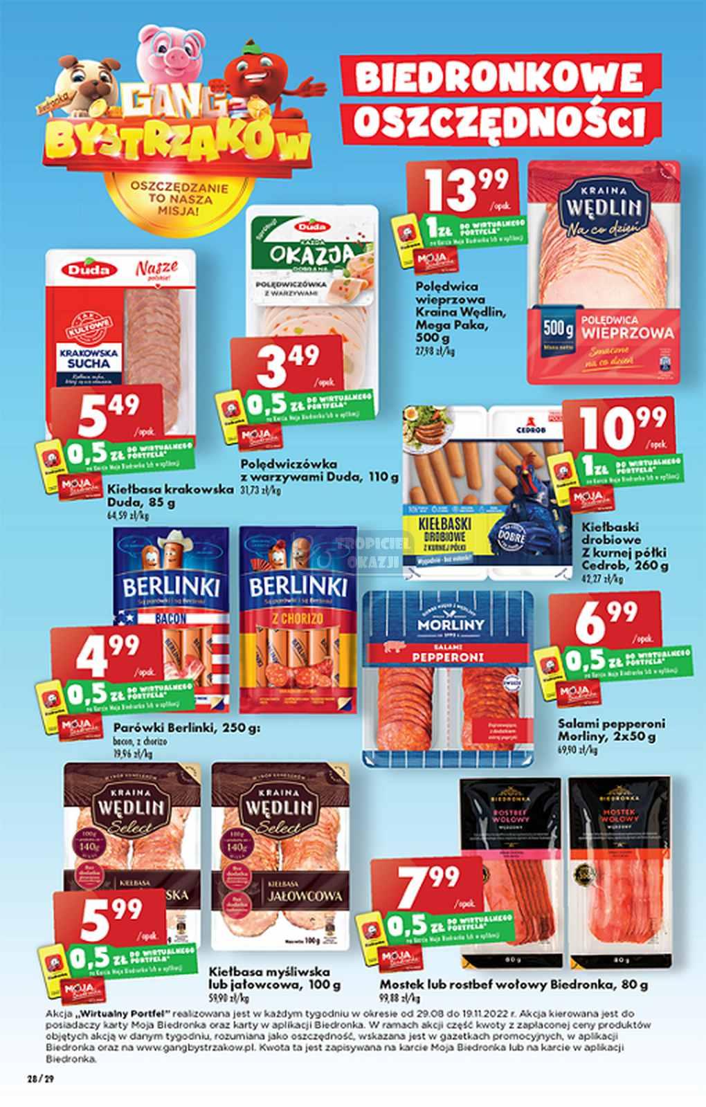 Gazetka promocyjna Biedronka str. 28