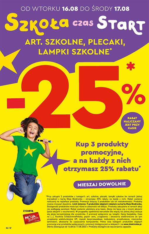 Gazetka promocyjna Biedronka str. 46