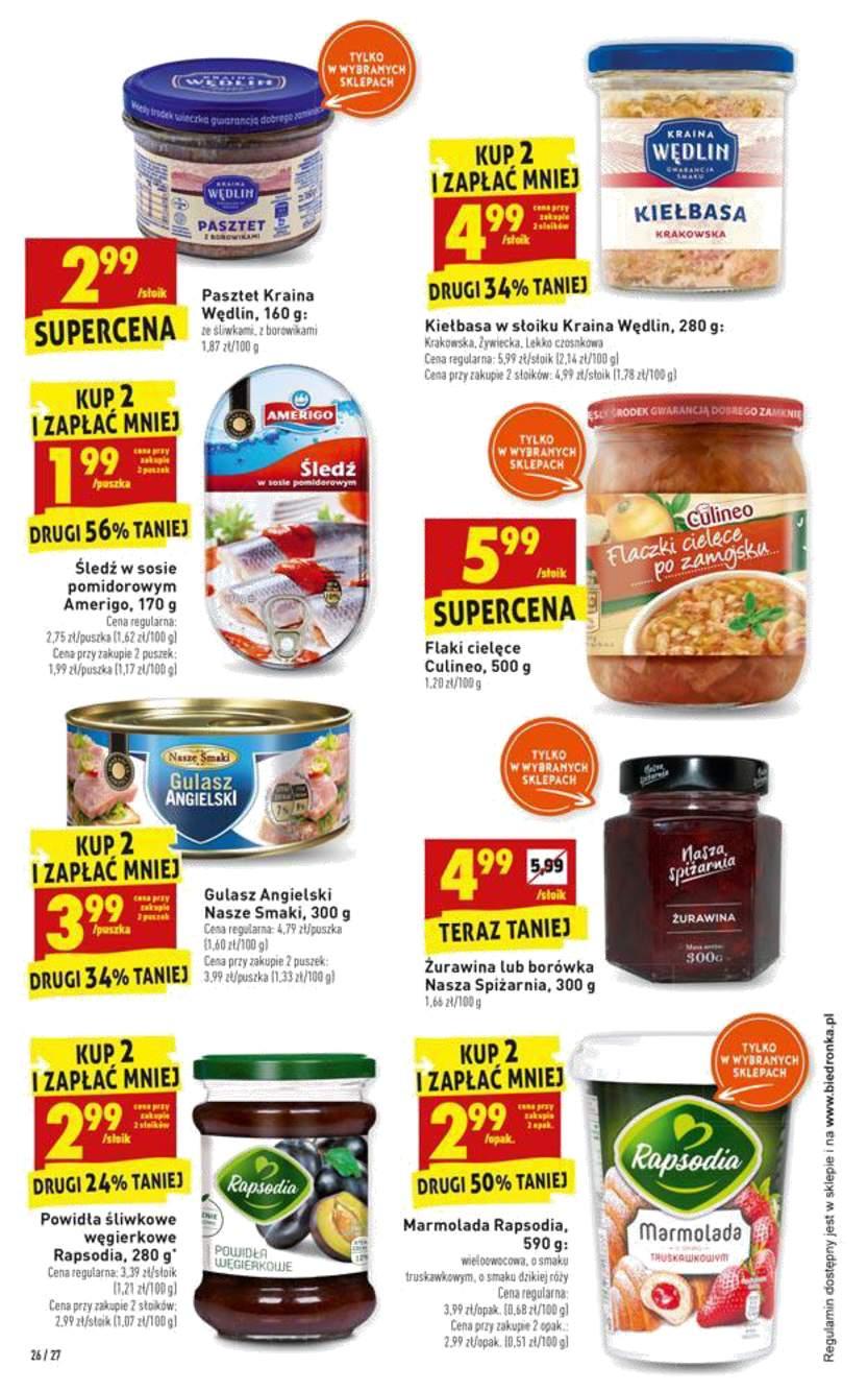 Gazetka promocyjna Biedronka str. 26