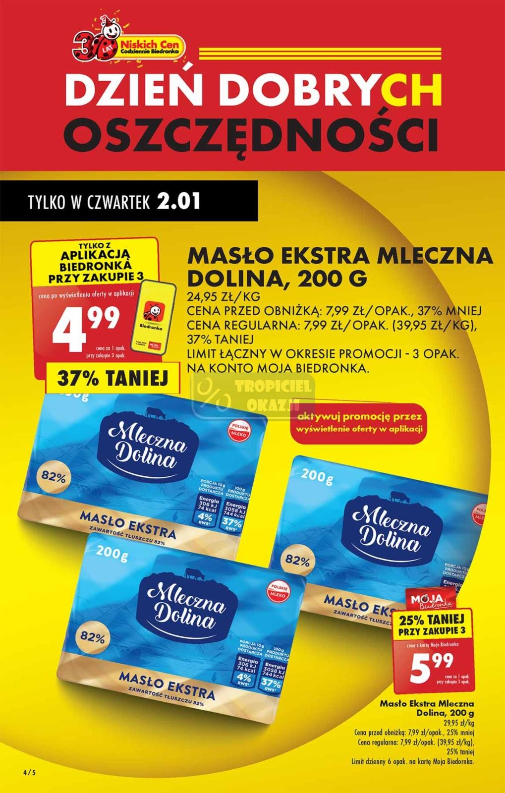 Gazetka promocyjna Biedronka str. 4