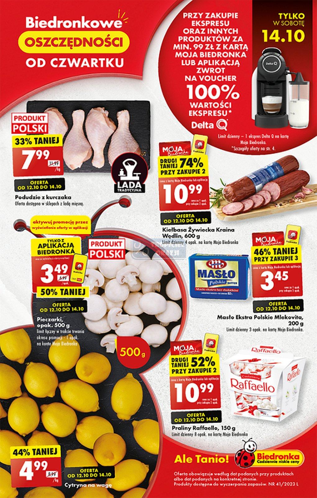 Gazetka promocyjna Biedronka str. 1