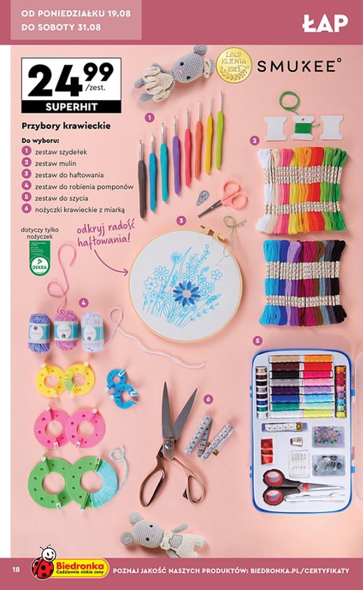 Gazetka promocyjna Biedronka str. 18