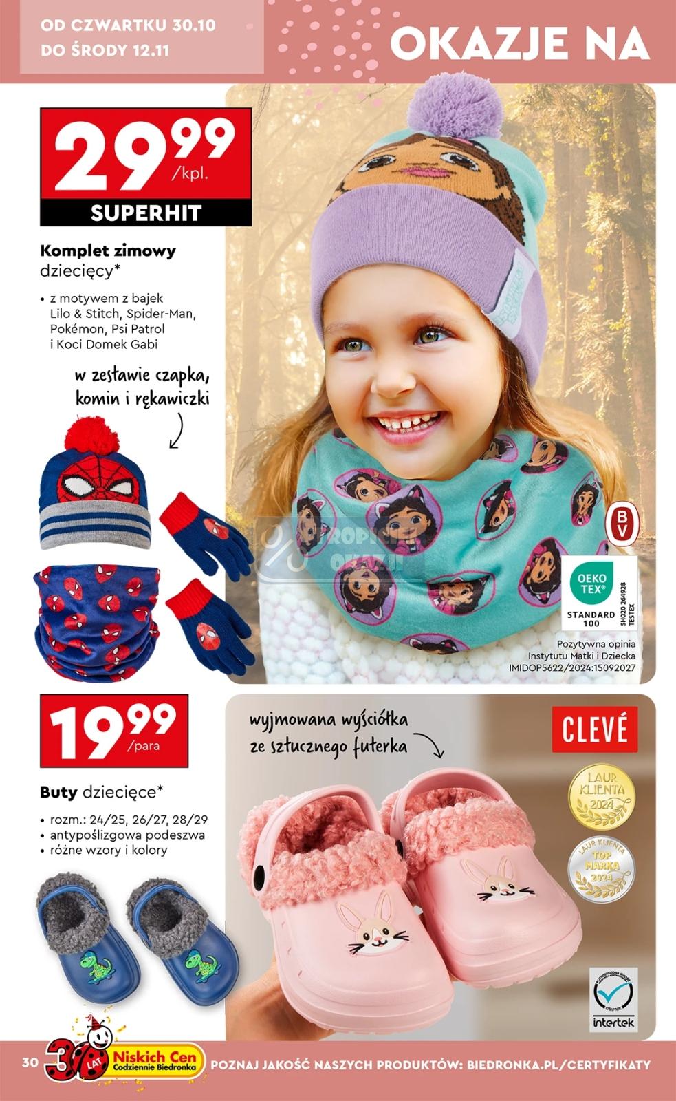 Gazetka promocyjna Biedronka str. 30