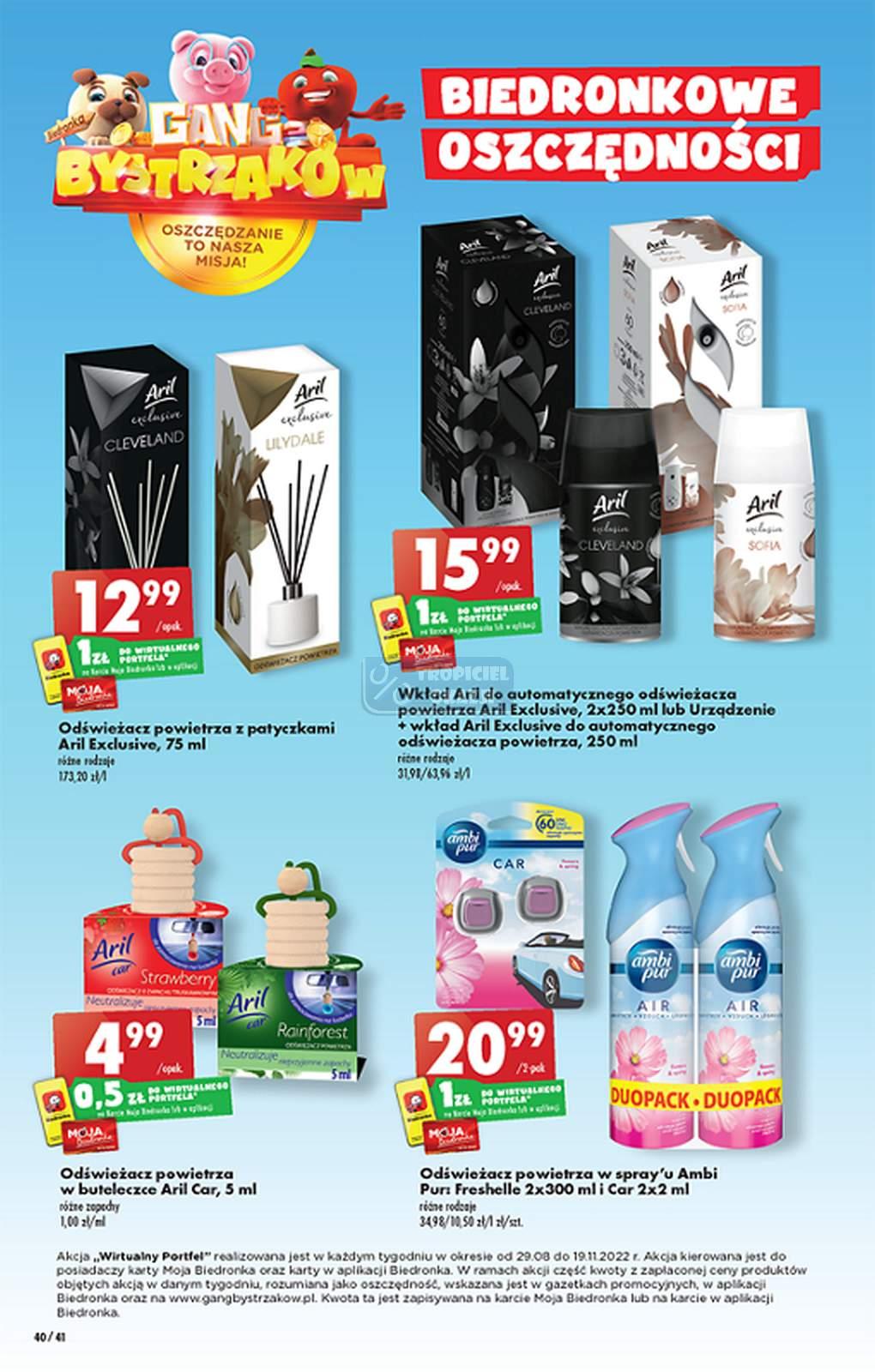 Gazetka promocyjna Biedronka str. 40