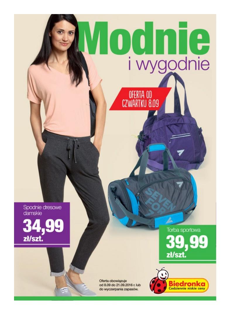 Gazetka promocyjna Biedronka str. 1
