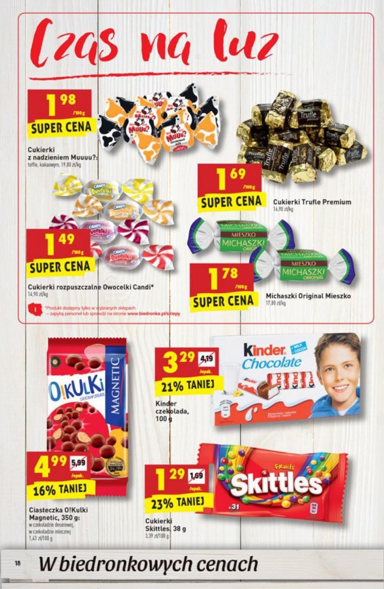 Gazetka promocyjna Biedronka str. 18