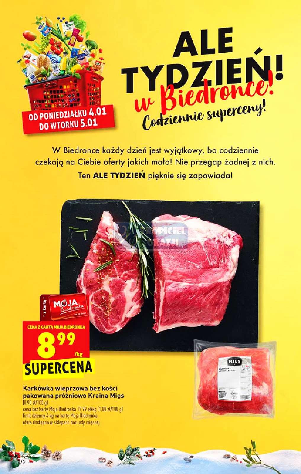 Gazetka promocyjna Biedronka str. 2