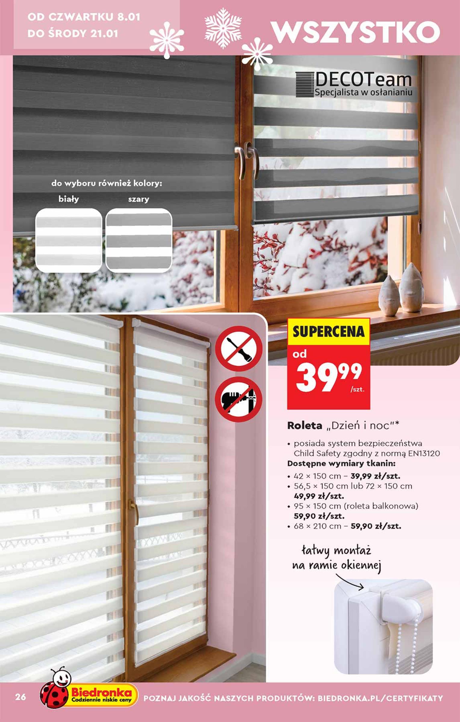 Gazetka promocyjna Biedronka str. 26