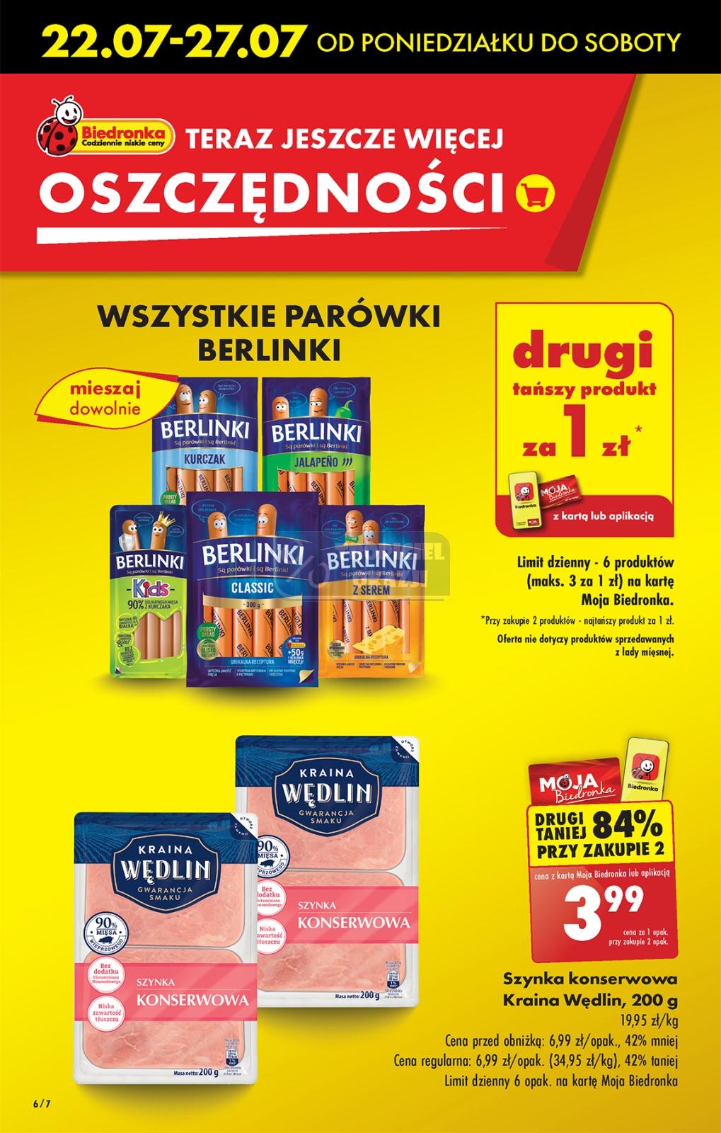 Gazetka promocyjna Biedronka str. 6