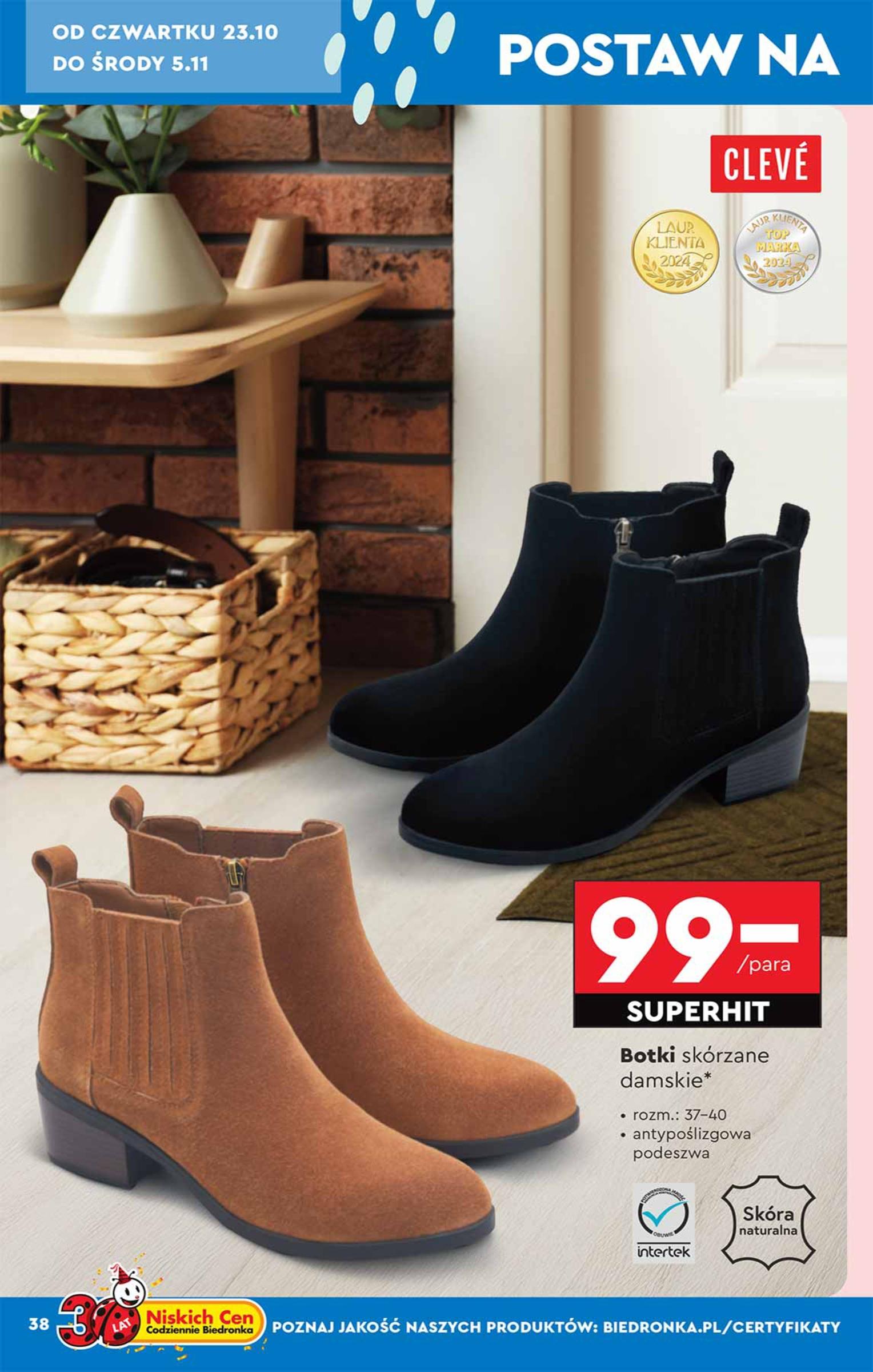 Gazetka promocyjna Biedronka str. 38