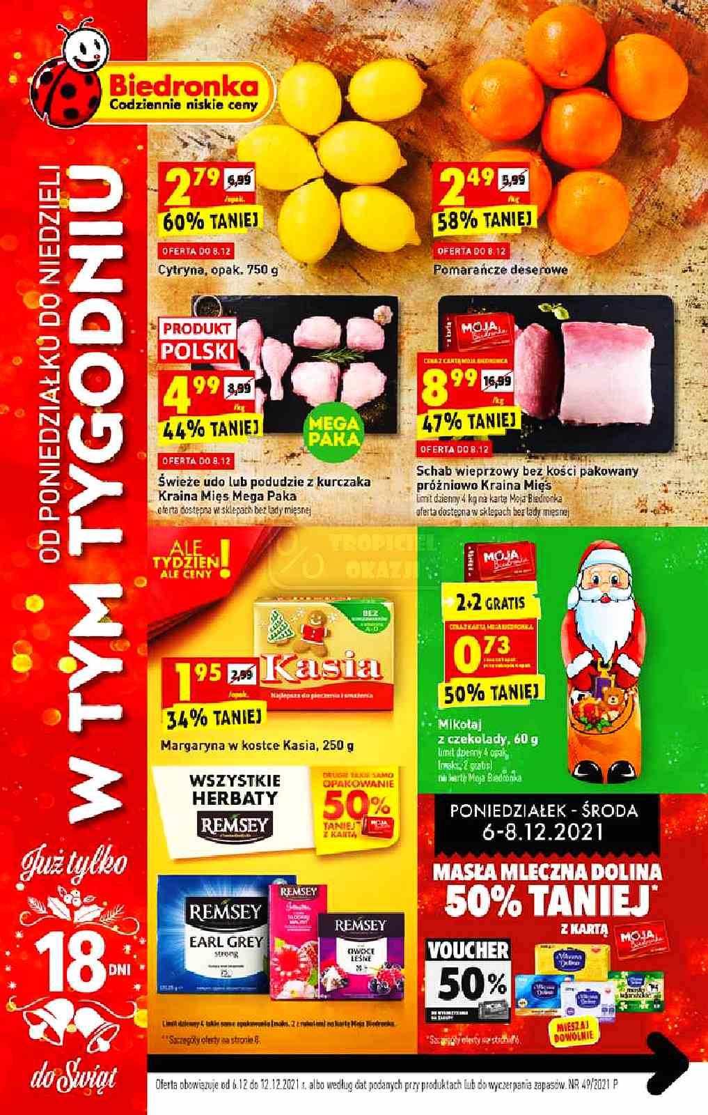 Gazetka promocyjna Biedronka str. 1