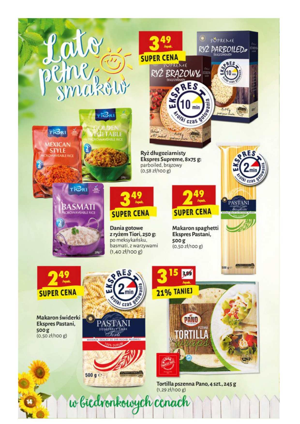 Gazetka promocyjna Biedronka str. 14