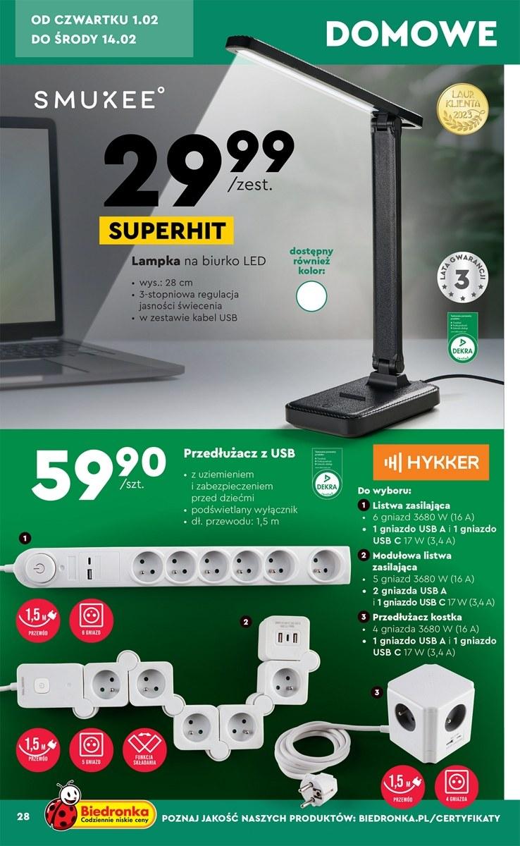 Gazetka promocyjna Biedronka str. 28
