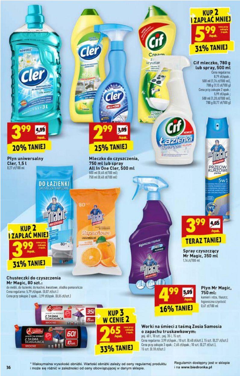Gazetka promocyjna Biedronka str. 36