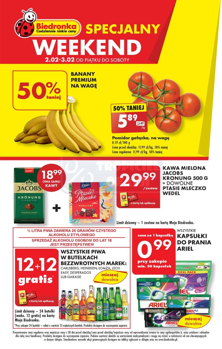 Gazetka promocyjna Biedronka str. 1