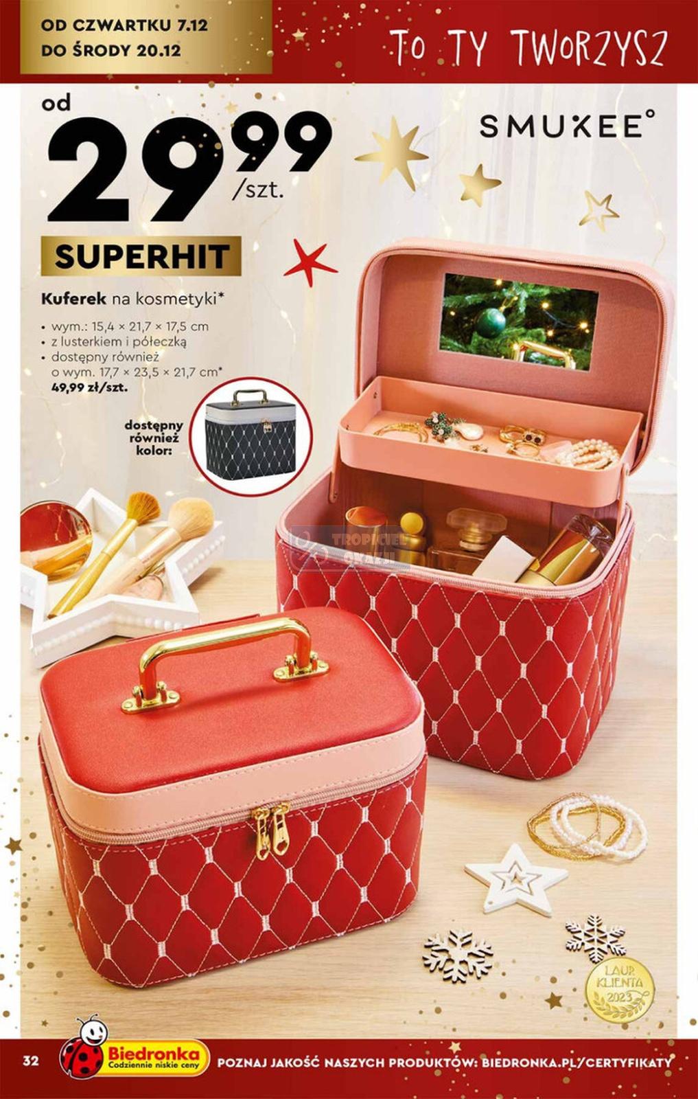 Gazetka promocyjna Biedronka str. 32