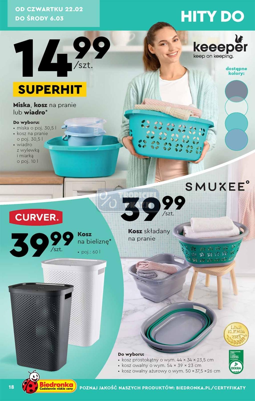 Gazetka promocyjna Biedronka str. 18