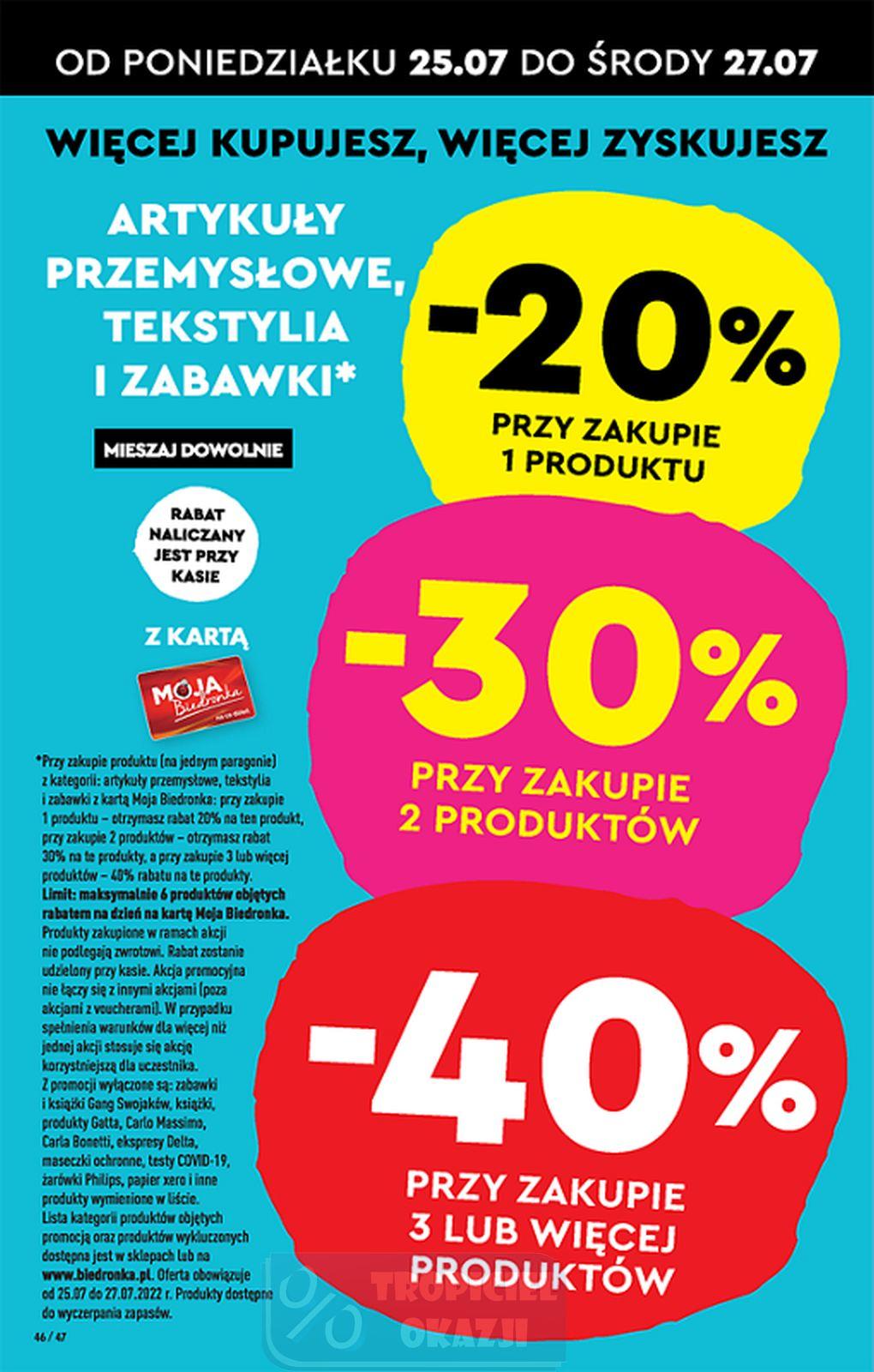 Gazetka promocyjna Biedronka str. 46