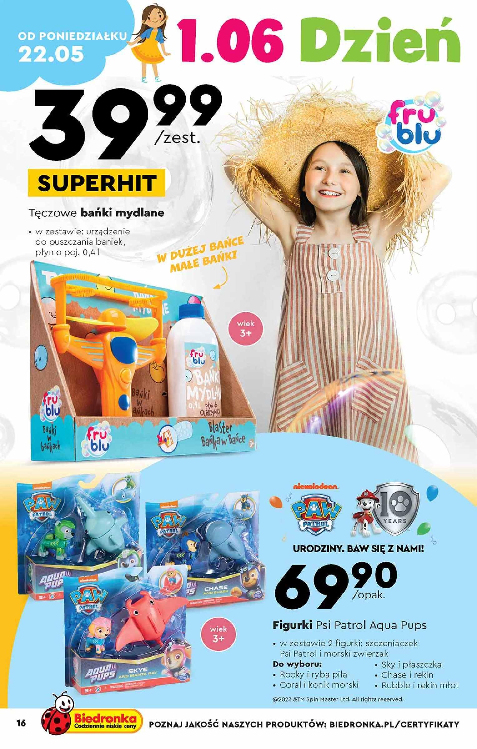 Gazetka promocyjna Biedronka str. 16